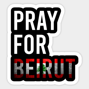 Pray For Beirut Sticker